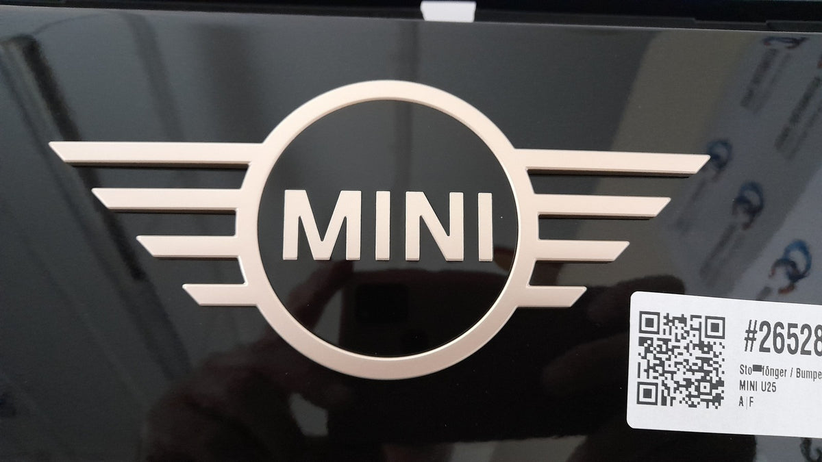 Original MINI Countryman U25 Stoßstange vorne Midnight Black 51115A88BB7