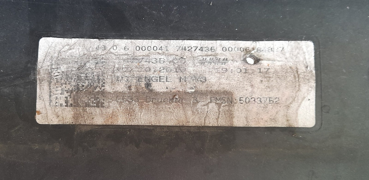 Original BMW 5er G30 G31 Stoßstange vorne 6 PDC 7385336, bumper front