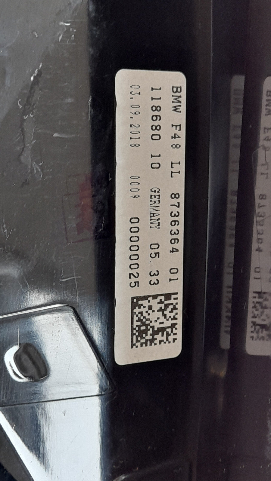 Original BMW X1 F48 Head-Up Display HUD 8736364