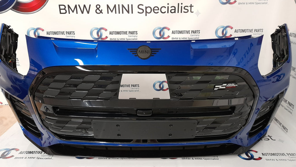 Original MINI Countryman U25 JCW Stoßstange vorne Blazing Blue 51115A88BB8