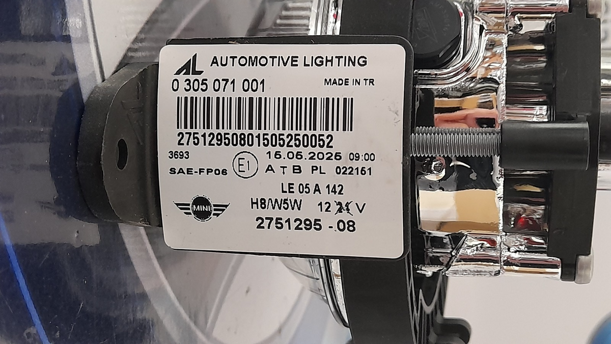 Original MINI R55 R56 R57 R58 R59 Nebelscheinwerfer H8 63172751295 fog light