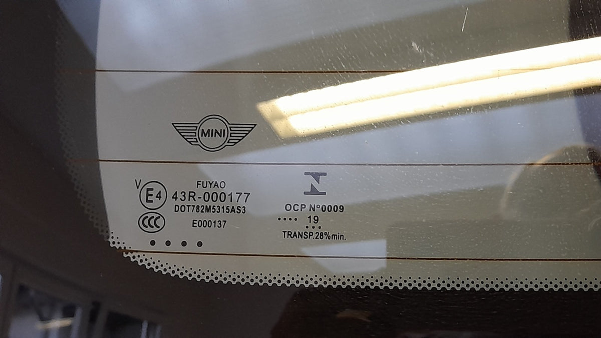 Original MINI F56 Heckklappe mit Kamera white-silver metallic 41007320545