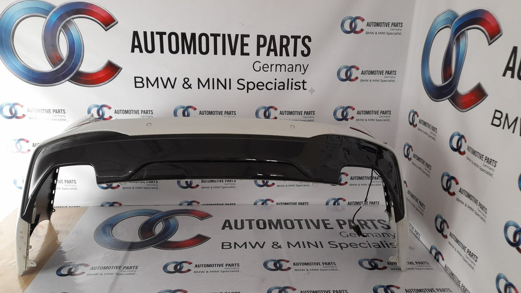 Original BMW 6er Gran Turismo G32 M Paket Stoßstange hinten 51128078566 weiß
