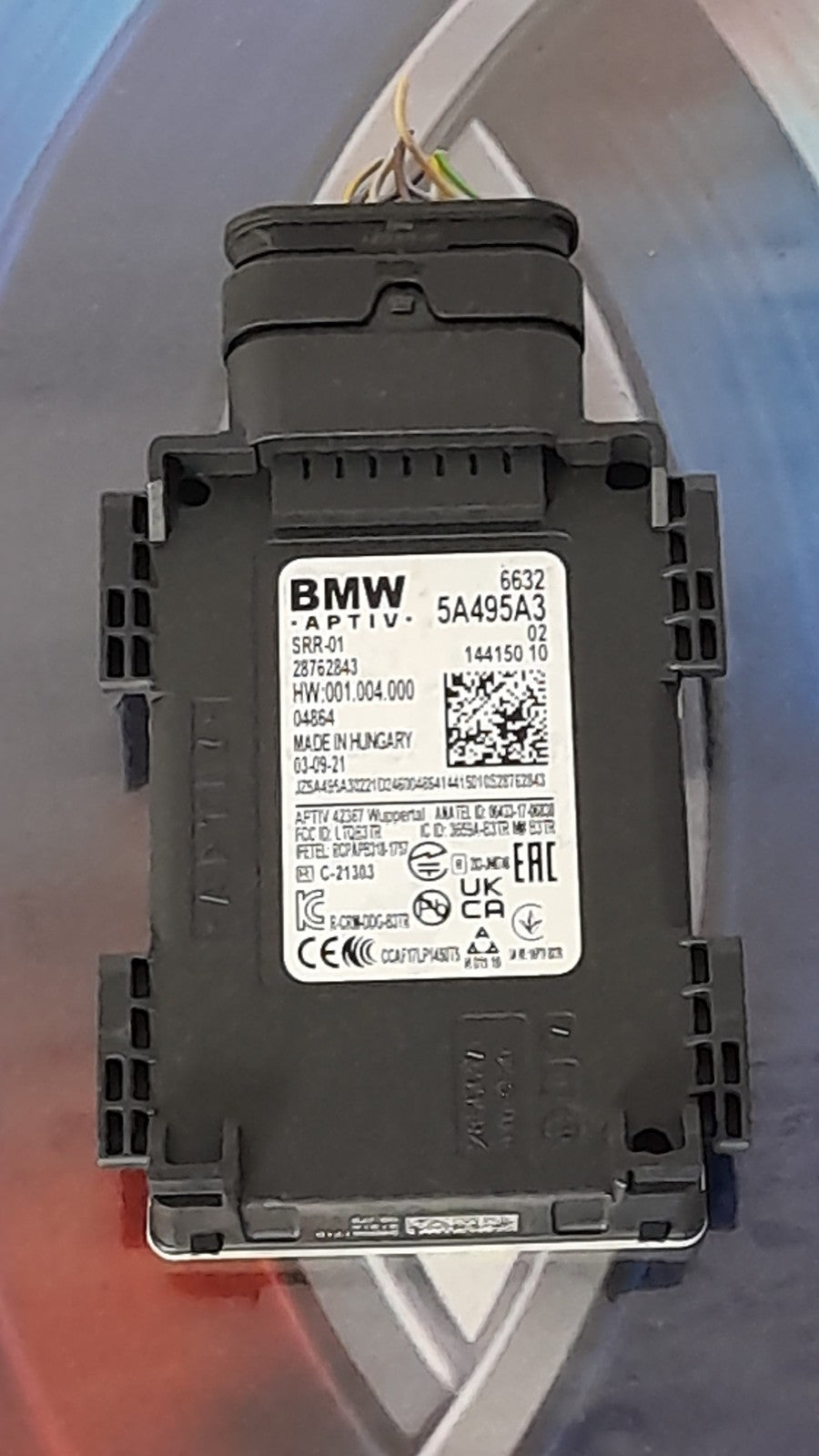 Original BMW G21 Steuergerät Spurverlasswarner hinten 66325A495A3