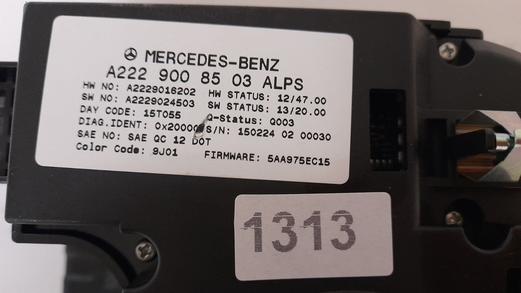 Original Mercedes S-Klasse W222 C217 COMAND Bedieneinheit Controller A2229008503
