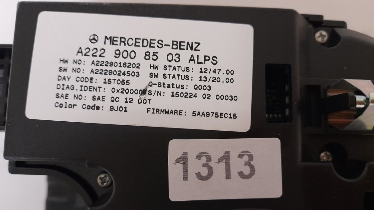 Original Mercedes S-Klasse W222 C217 COMAND Bedieneinheit Controller A2229008503
