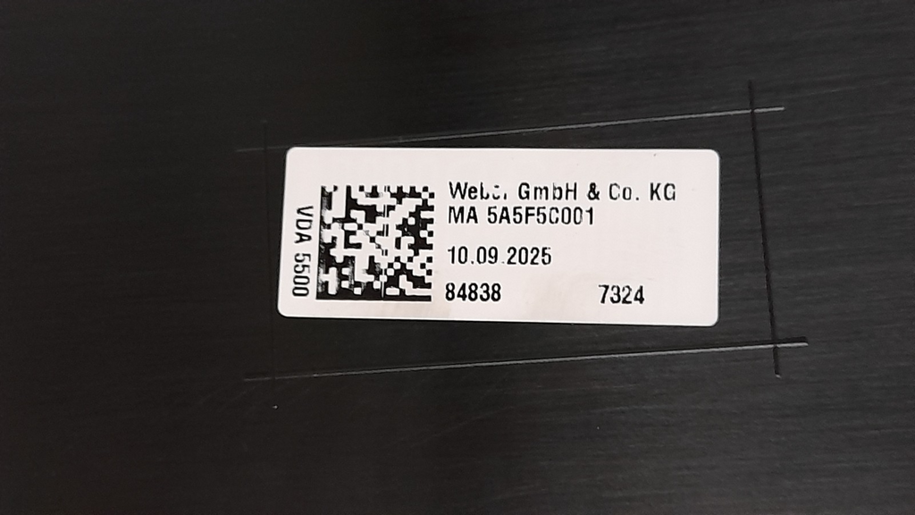 Original BMW 4er G26 i4 Motorabdeckung Designabdeckung 5A5F5C0