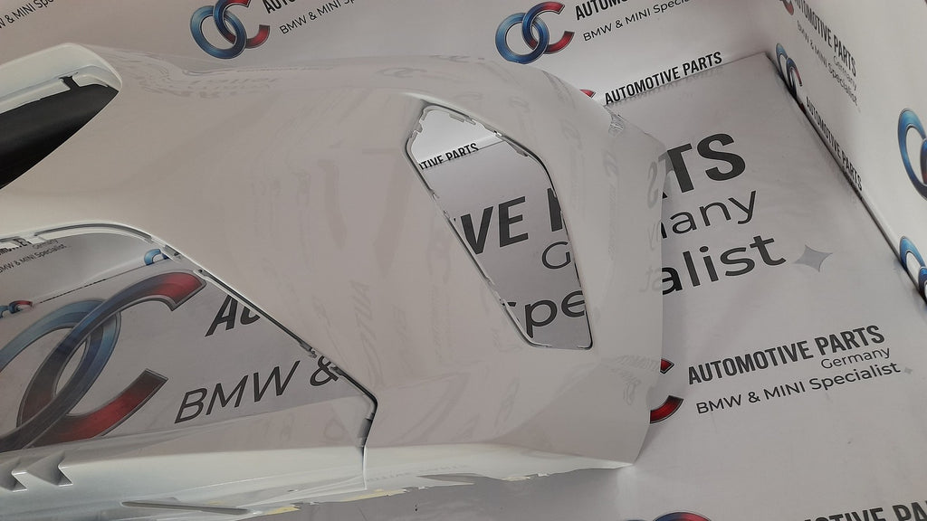 Original BMW 1er F70 Stoßstange vorne 5A35D29 Alpinweiß front bumper