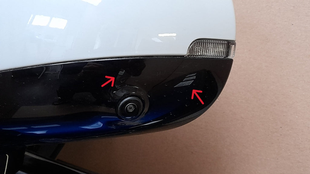 Original MINI Cooper J01 Vordertür links 41009650276 Blazing Blue mit Kamera