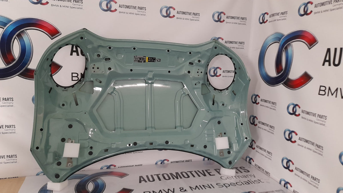 Original MINI 3-Türer Cooper S F66 Frontklappe / hood / C6M Ocean wave green
