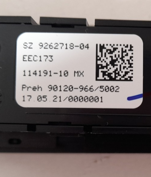 Original BMW X5 X6 F15 F16 Bedieneinheit Mittelkonsole 61319262718 Control unit