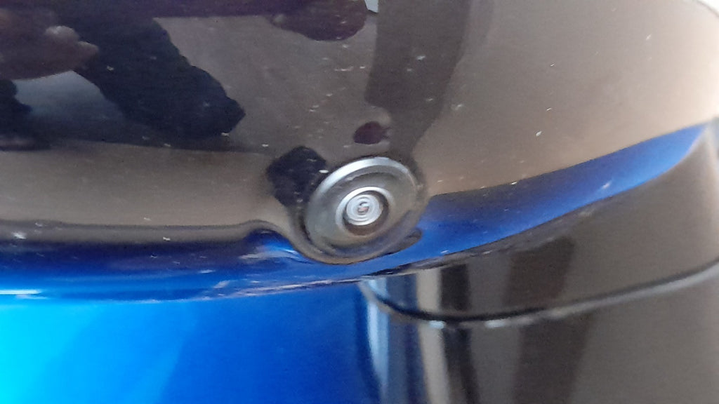 Original MINI Cooper J01 Vordertür rechts 41009650274 Blazing Blue mit Kamera
