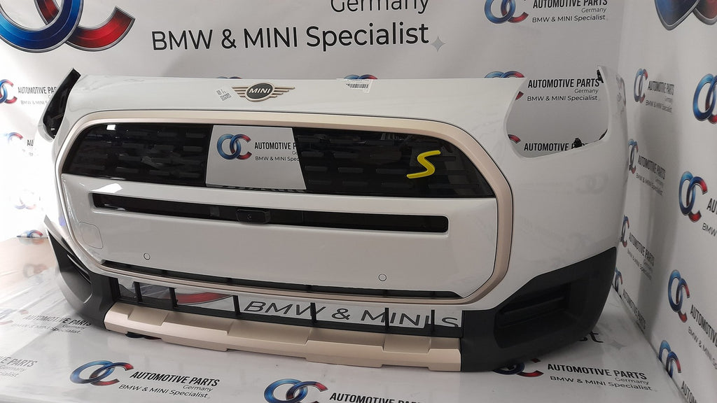 Original MINI Countryman U25 Stoßstange vorne Nanuq White 51115A88BB7