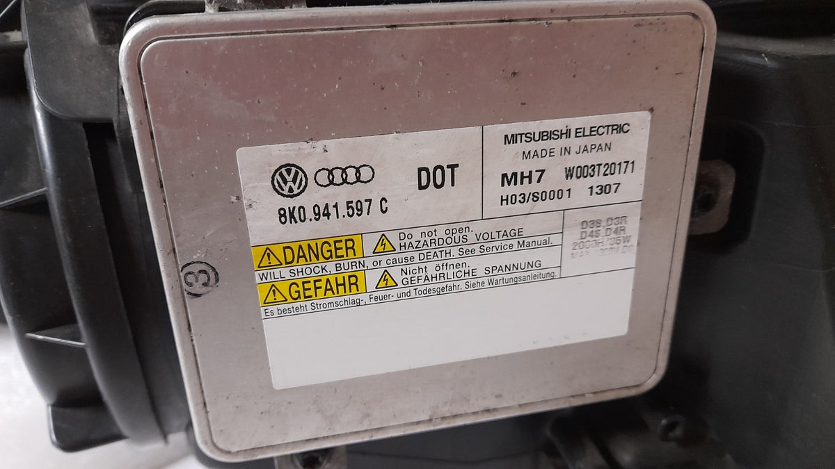 Original Audi A8 4H Xenon Scheinwerfer links 4H0941003 mit Steuergerät
