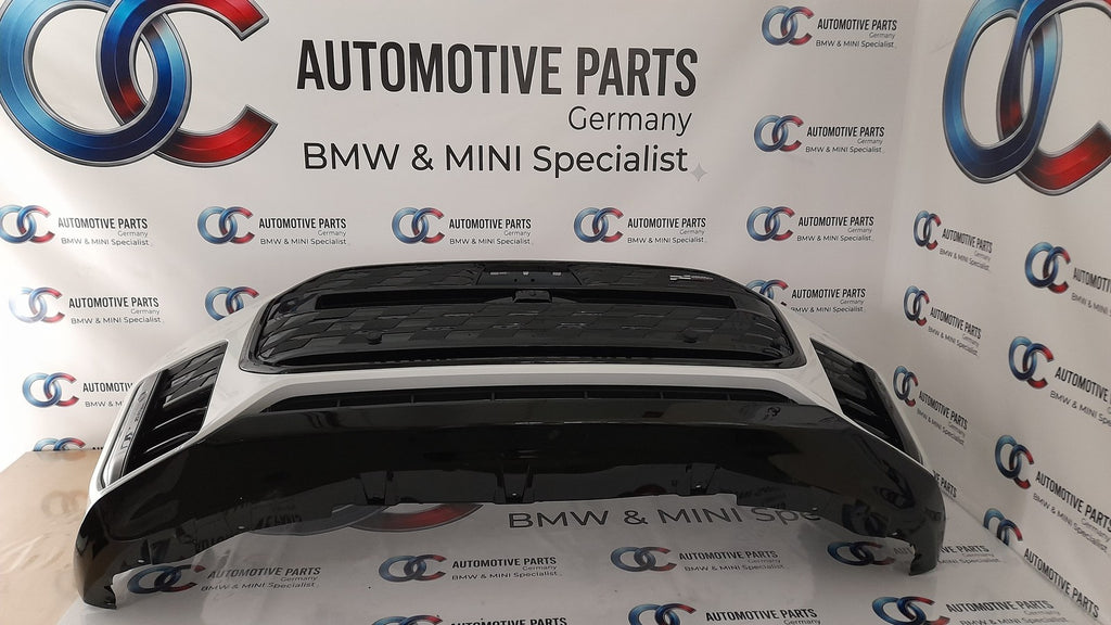 Original MINI Countryman U25 JCW Stoßstange vorne Nanuq White 51115A88BB8