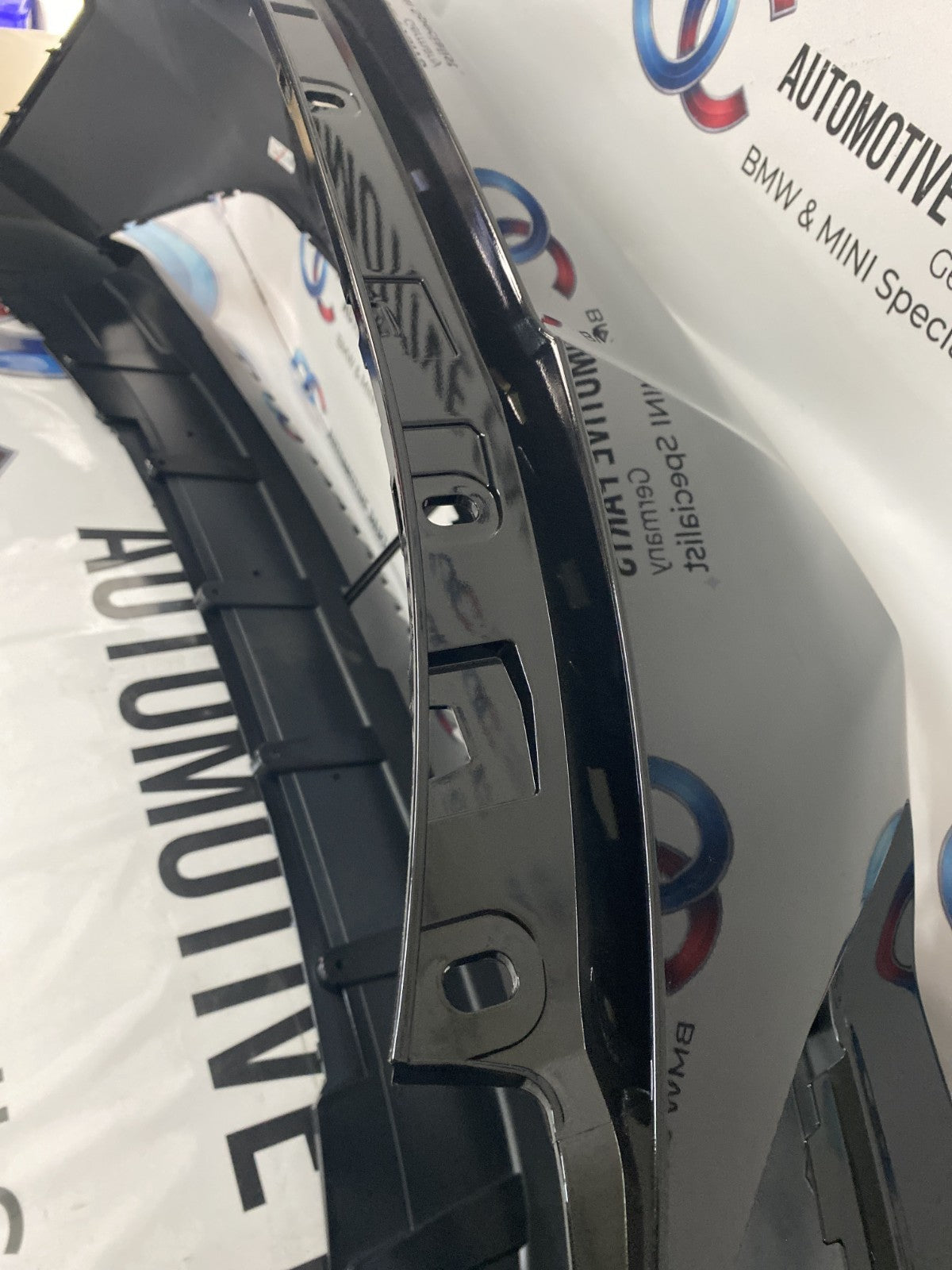 Original BMW 1er F70 Stoßstange vorne 5A35D29 Black Sapphire front bumper