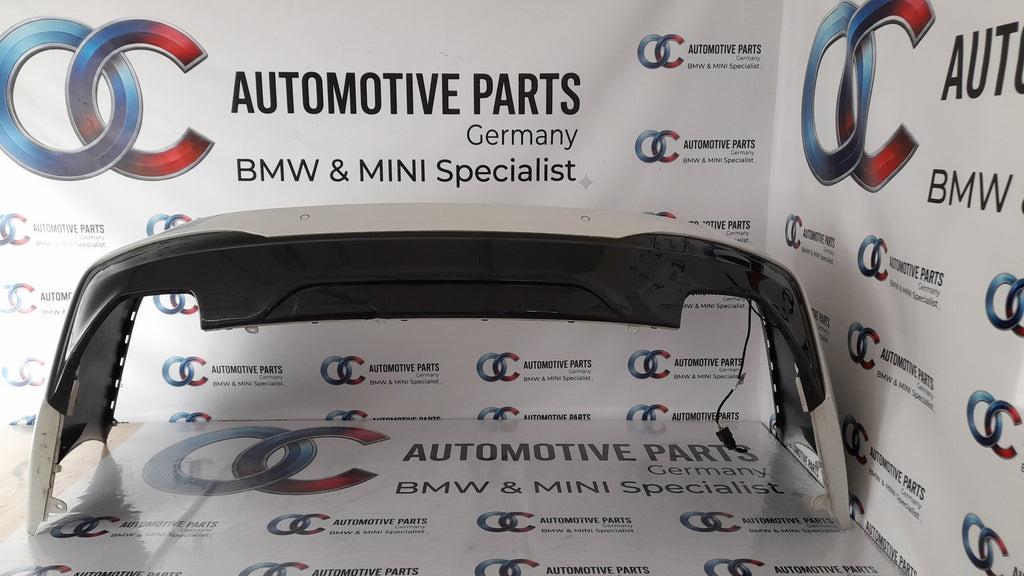 Original BMW 6er Gran Turismo G32 M Paket Stoßstange hinten 51128078566 weiß