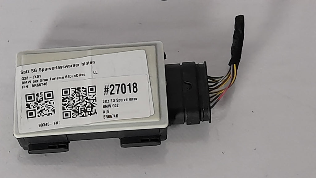 Original BMW G32 Steuergerät Radarsensor Spurwechsel hinten 66326895382