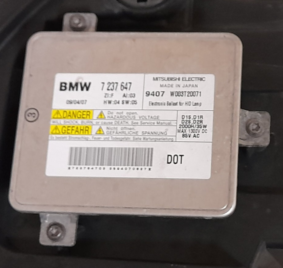 Original BMW X1 E84 Scheinwerfer AHL-Xenon links 63112993497 mit Steuergerät