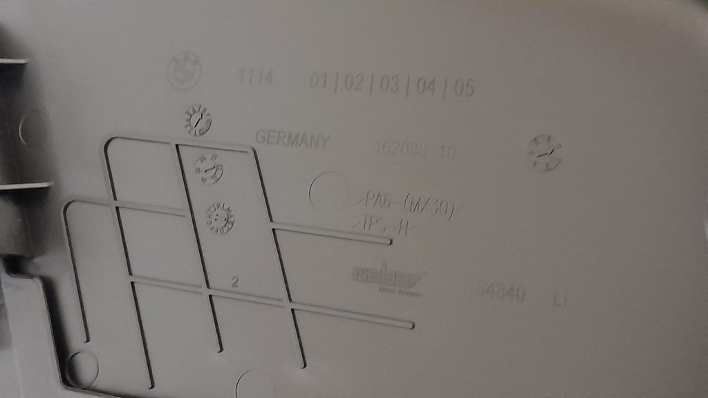Original BMW 4er G26 i4 Motorabdeckung Designabdeckung 5A5F5C0