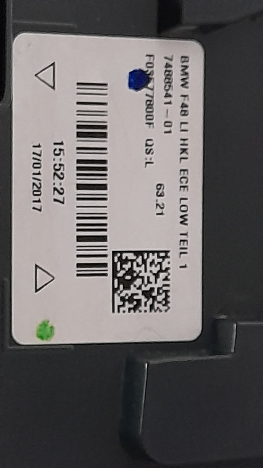 Original BMW X1 F48 Heckleuchte LED links Seitenwand 63217488541