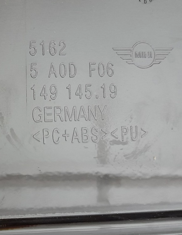 Original MINI Countryman U25 Heckklappen-Spoiler 51625A45FA9 / rear spoiler