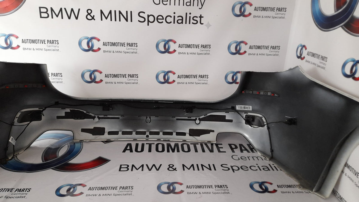 Original BMW 6er Gran Turismo G32 M Paket Stoßstange hinten 51128078566 weiß