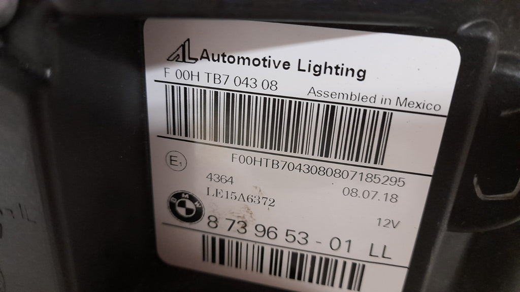 Original BMW X3 G01 X4 G02 8739653 Full LED links Scheinwerfer mit Steuergerät