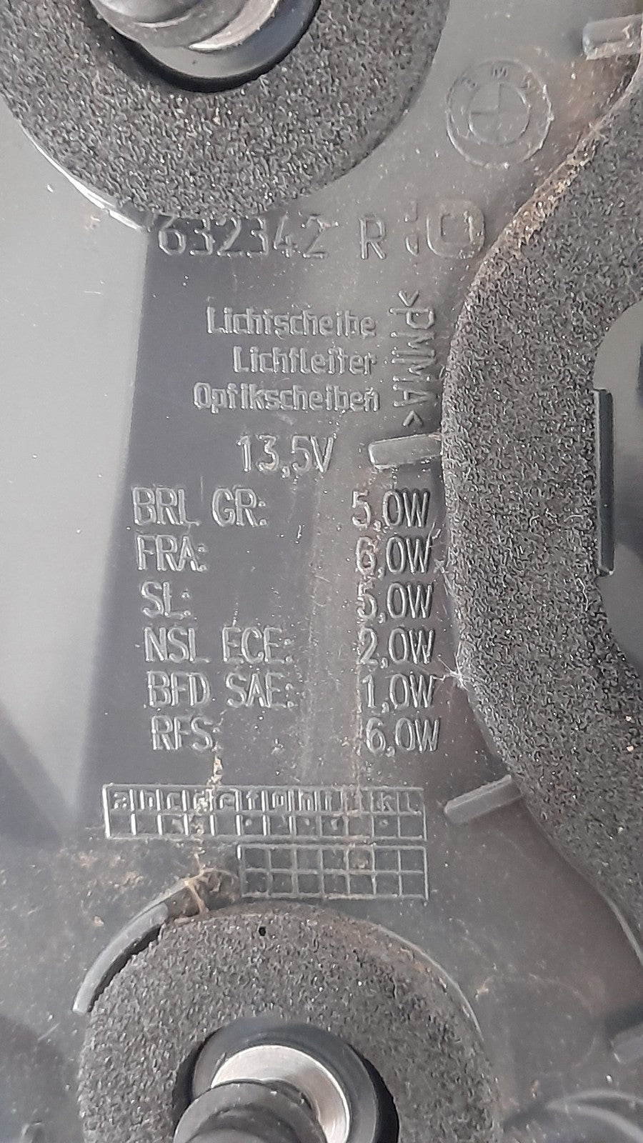 Original BMW 6er Gran Turismo G32 Heckleuchte LED innen rechts 63218493054