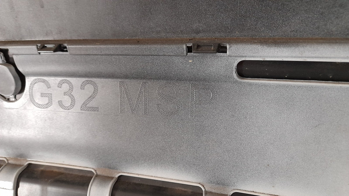 Original BMW 6er Gran Turismo G32 M Paket Stoßstange hinten 51128078566 weiß