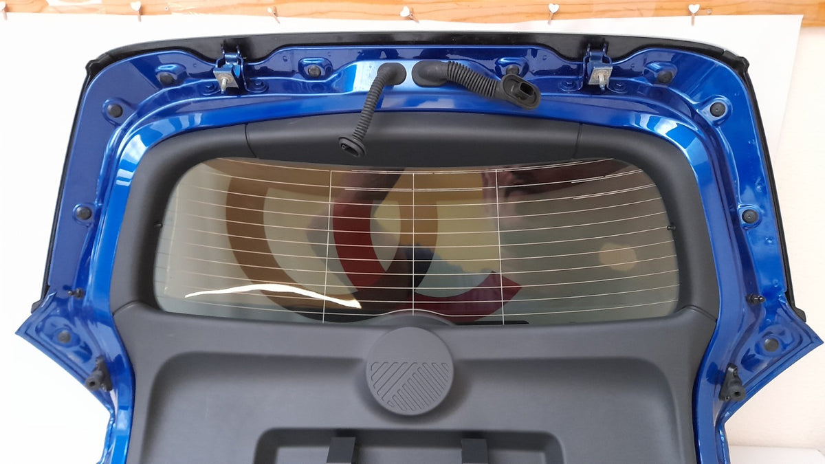 Original MINI Cooper SE J01 Heckklappe mit Kamera Blazing Blue 9648515