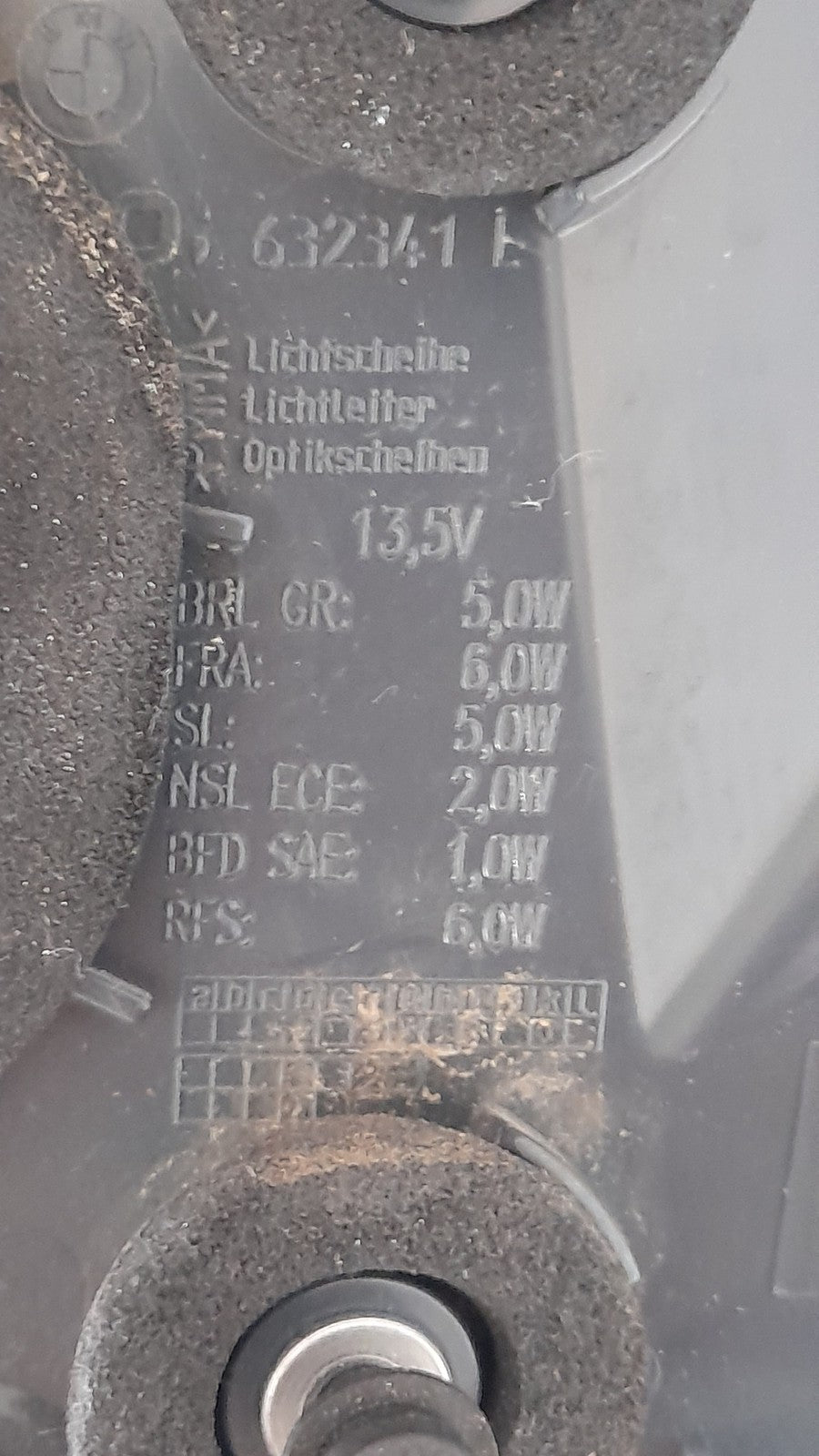 Original BMW 6er Gran Turismo G32 Heckleuchte innen links NSL 63217376485