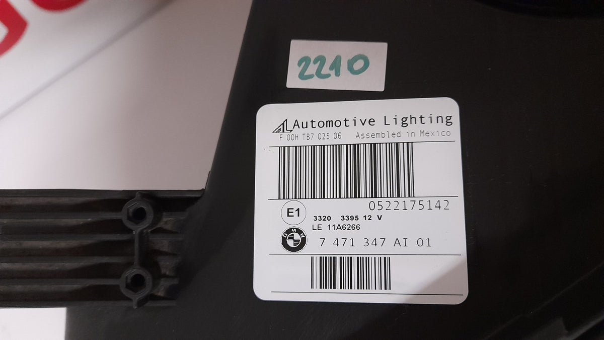 Original BMW X5 F15 X6 F16 links Scheinwerfer 7471347 Headlight