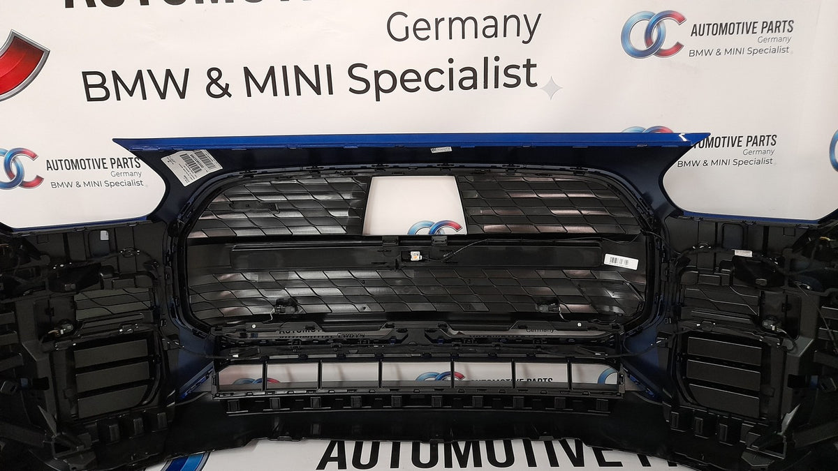 Original MINI Countryman U25 JCW Stoßstange vorne Blazing Blue 51115A88BB8