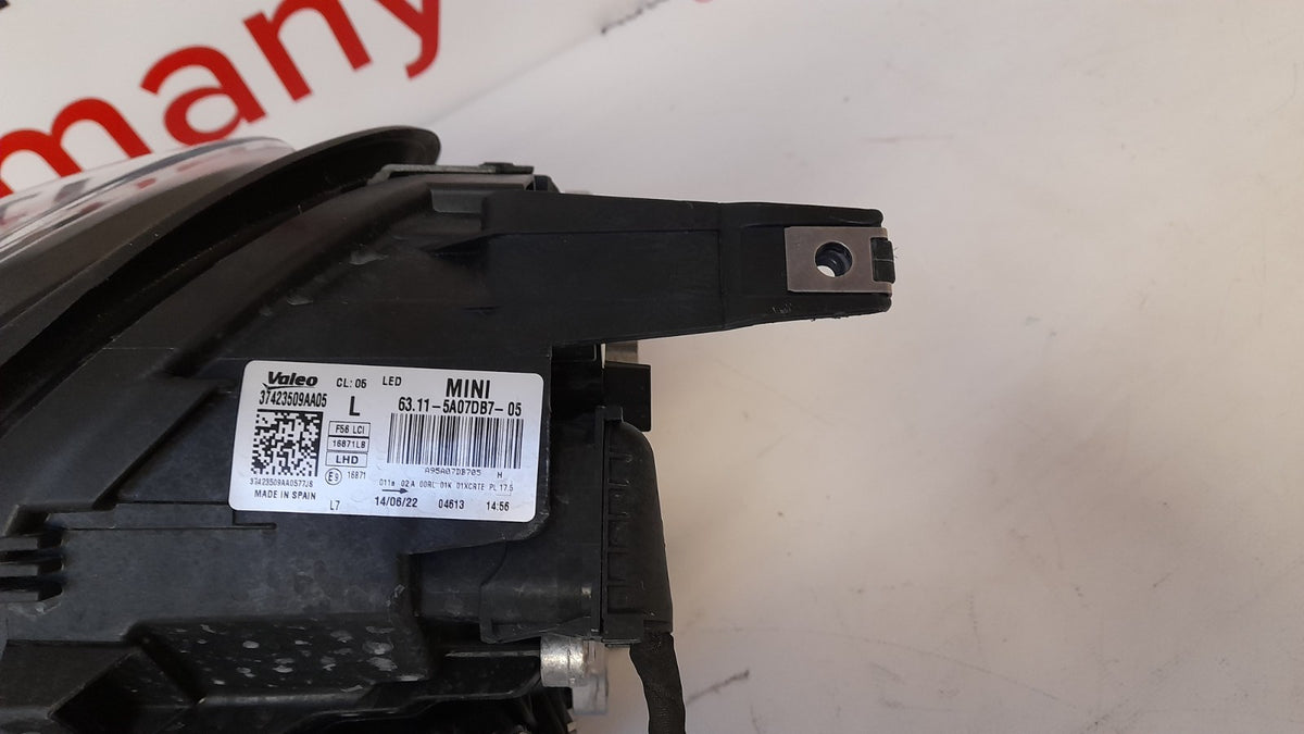 Original MINI F55 F56 F57 Frontscheinwerfer LED Facelift links 5A07DB7