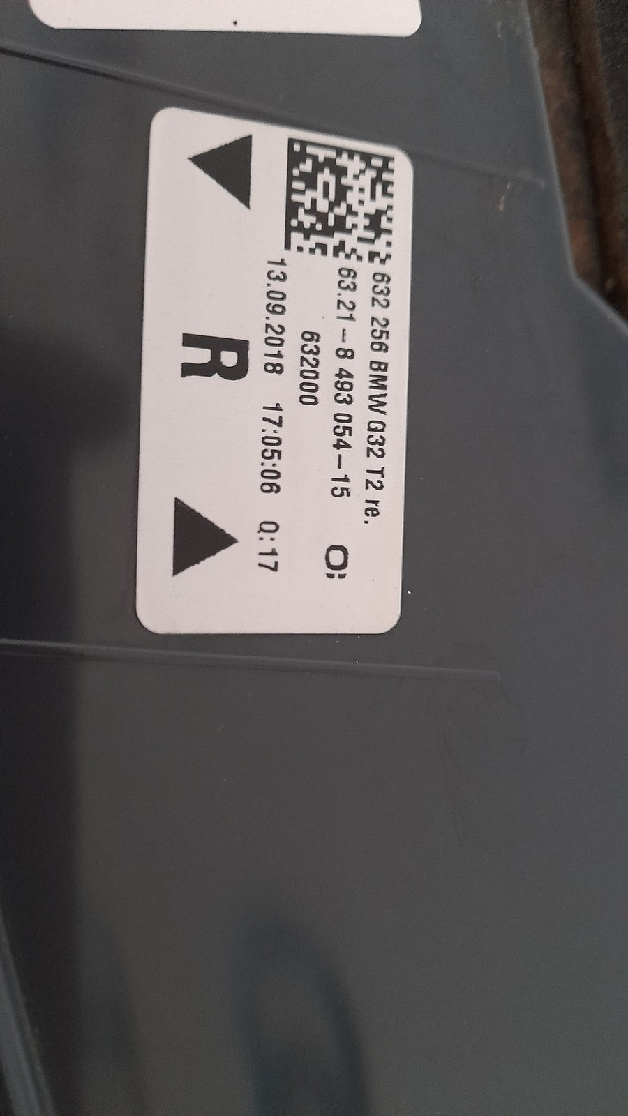 Original BMW 6er Gran Turismo G32 Heckleuchte LED innen rechts 63218493054