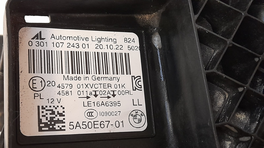 Original BMW Z4 G29 LED 5A50E67-01 Scheinwerfer links Black Shadowline Headlight