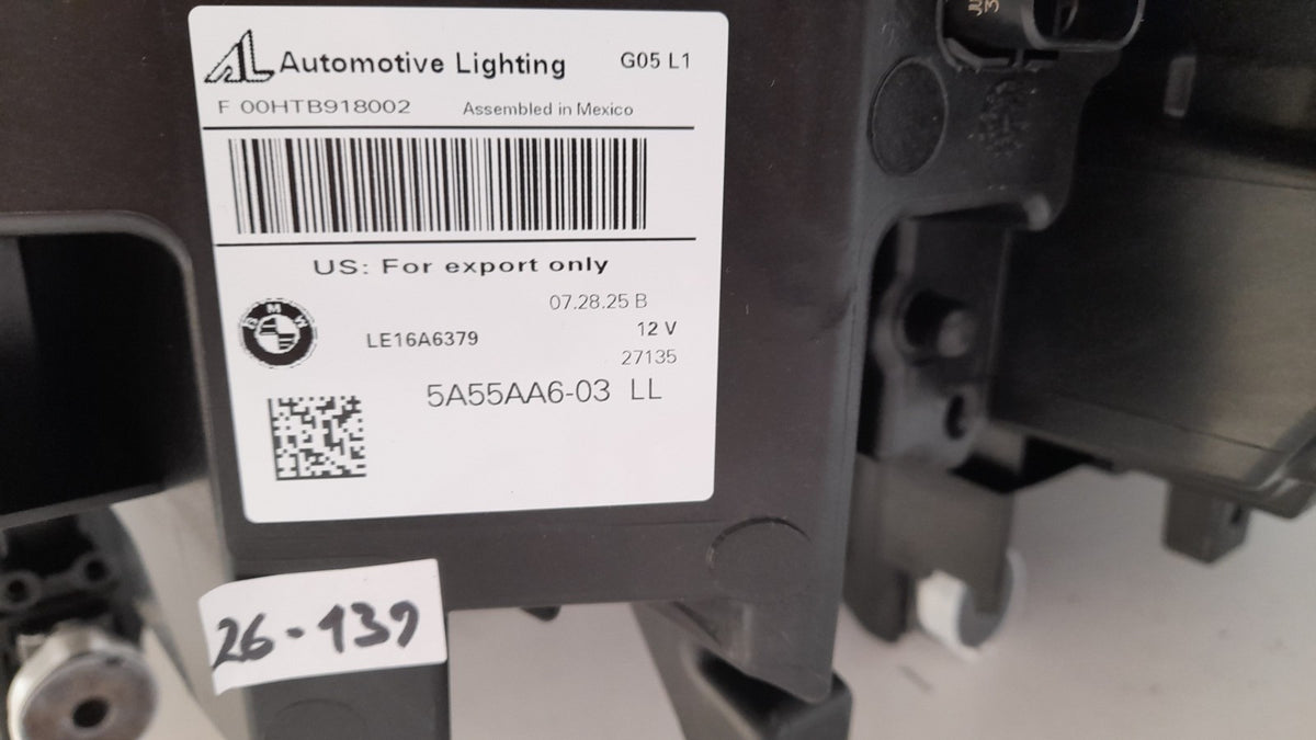 Original BMW X5 G05 X6 G06 Laserlicht Frontscheinwerfer rechts 5A55AA6 Headlight