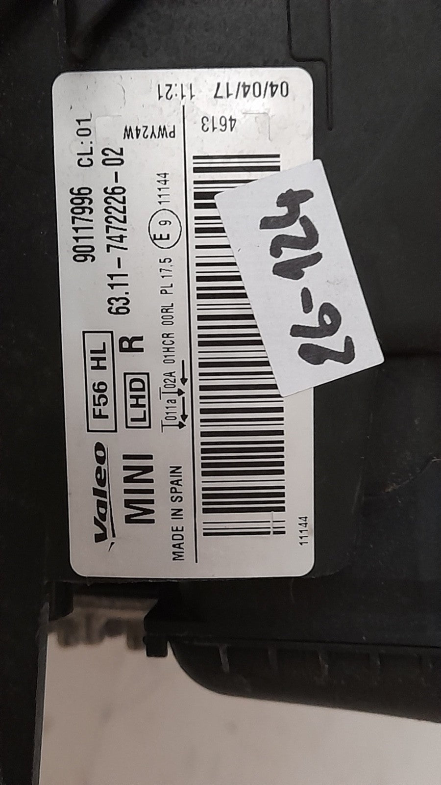 Original Mini COOPER SD Scheinwerfer LED F54 F55 F56 7472226 rechts Headlight