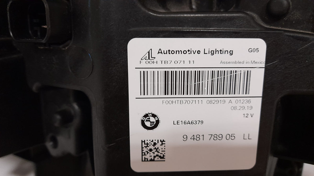 Original BMW X5 G05 X6 G06 F96 948178905LL Laser links Scheinwerfer Headlight