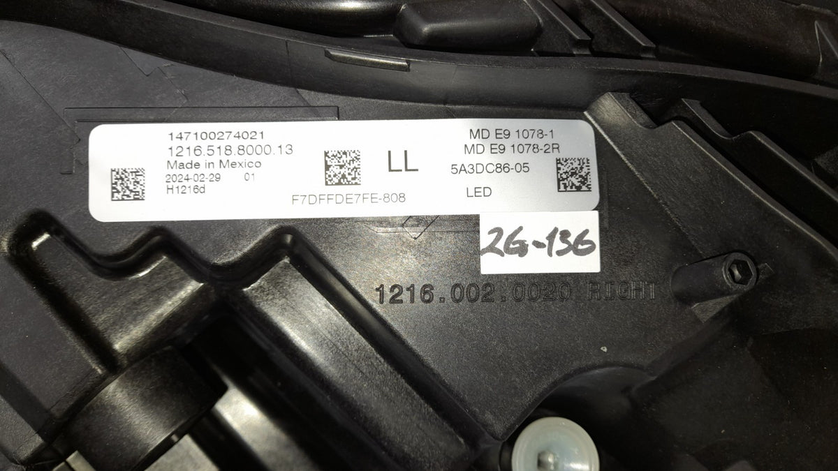 Original BMW 2 Scheinwerfer Voll LED M2 G42 G87 5A3DC86 LHD mit Steuergerät.