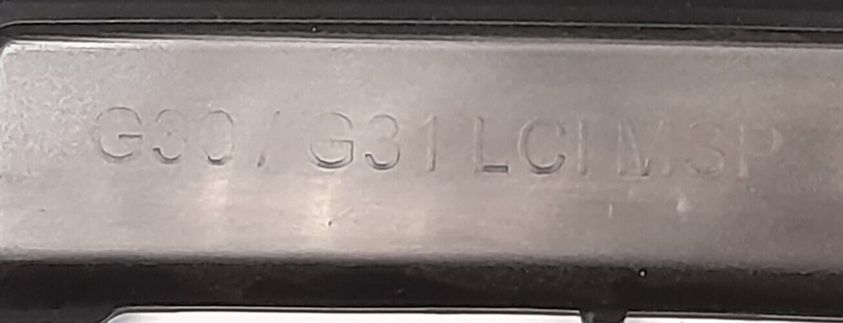 Original BMW 5er G31 LCI M Paket Stoßstange hinten 6x PDC Saphirschwarz 8098694