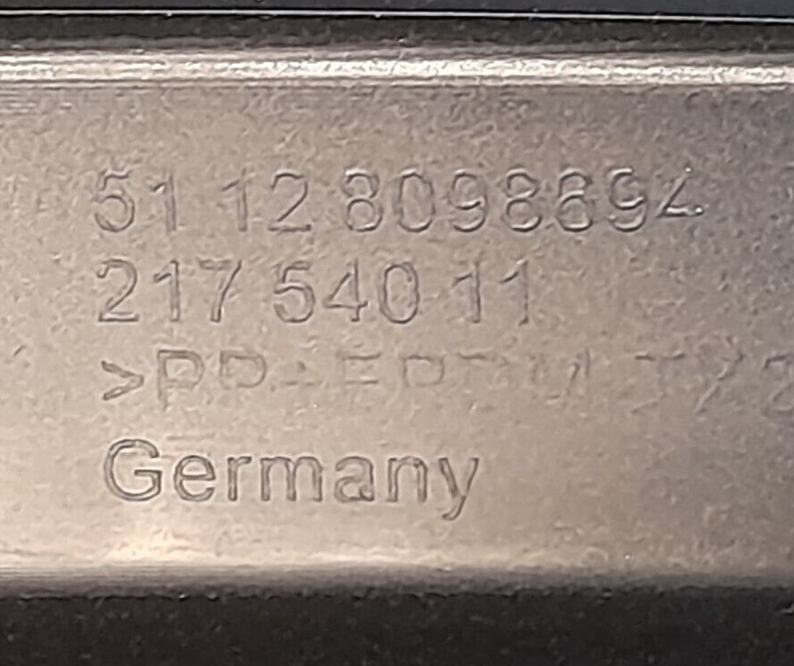 Original BMW 5er G31 LCI M Paket Stoßstange hinten 6x PDC Saphirschwarz 8098694