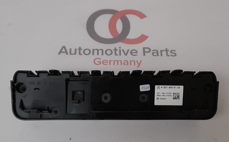 Original MERCEDES-BENZ BEDIENFELD A9079056105 SCHALTERBLOCK SWITCH BLOCK