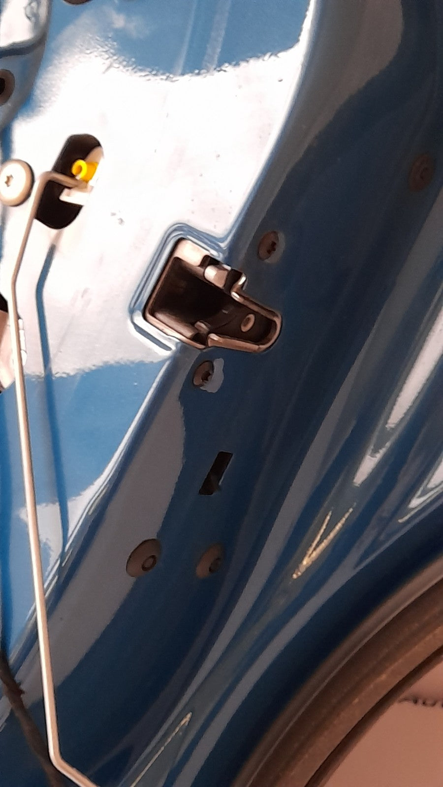Orig. Tür Mini Countryman F60 7438598 Rechts Hinten Door, island-blue metallic