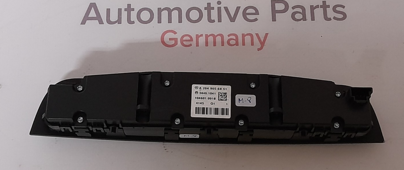 Original MERCEDES BEDIENFELD GLK X204 SCHALTERBLOCK SWITCH BLOCK A2049056851