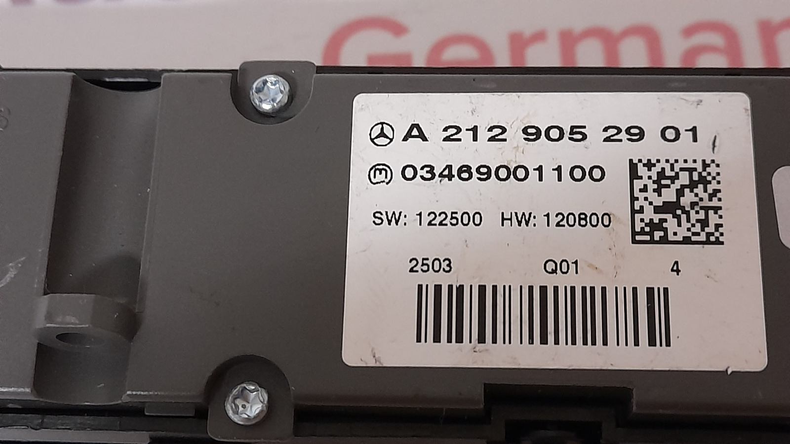 Original MERCEDES-BENZ A2129052901 SCHALTERBLOCK SWITCH BLOCK