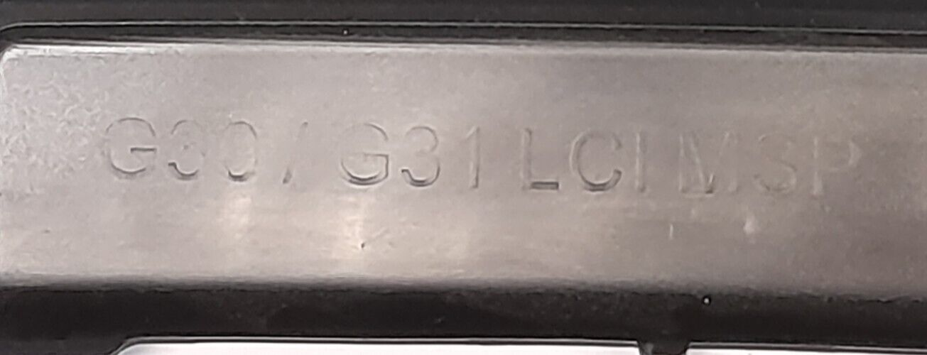 Original BMW 5er G30 G31 M5 F90 LCI  M Paket   Stoßstange hinten 6*PDC