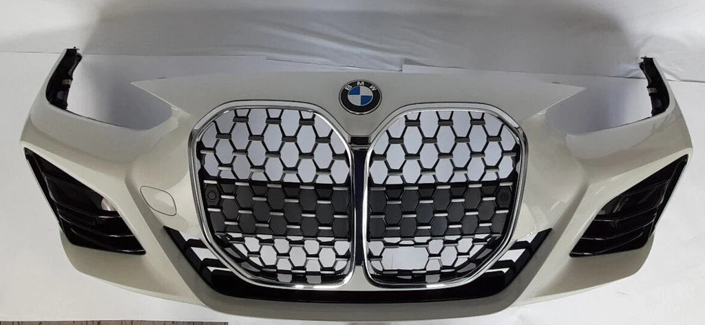 Orginal BMW 4er G22 G23 Mpaket  Stoßstange vorne  Front bumper Alpinweiss