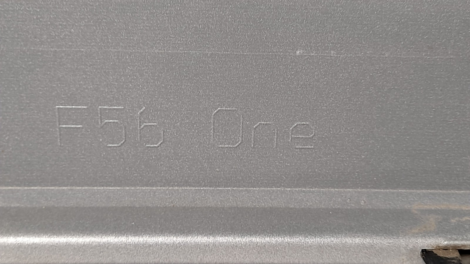 Mini Cooper SE F56 Stoßfänger PDC rear bumper white-silver metallic 7380009